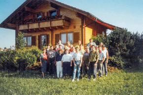 Erstes Sonnleitner Holzhaus im Jahr 1970