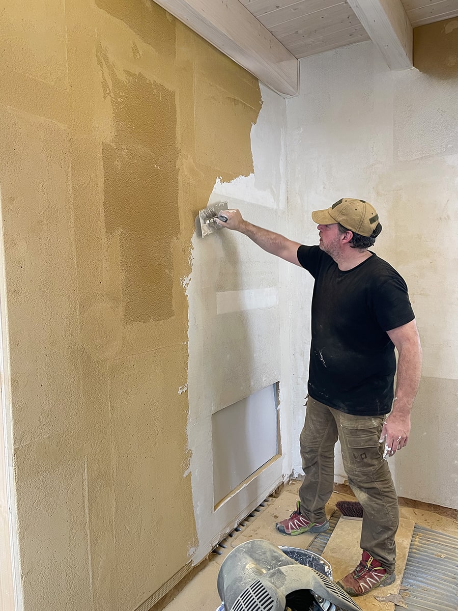 Eigenleistungen wie Maler- und Verputzarbeiten beim Hausbau