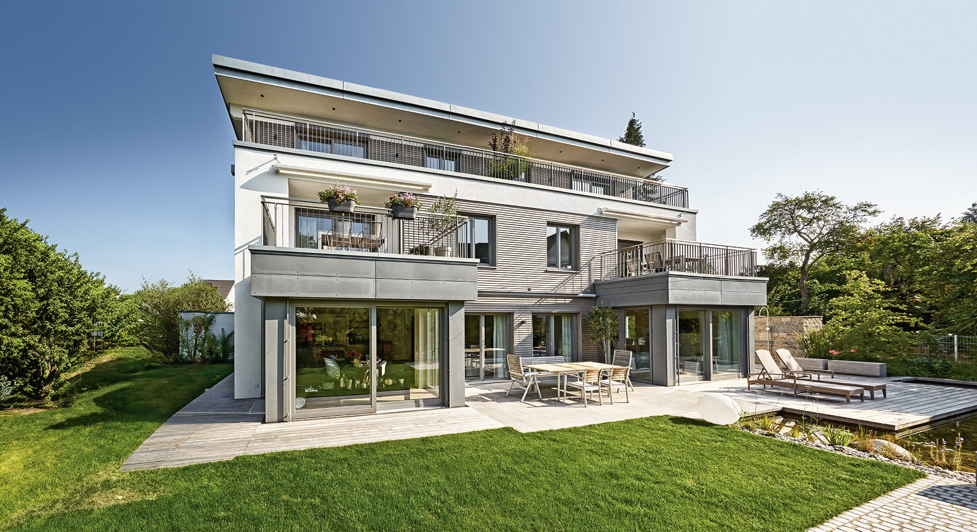 Mehrfamilienhaus aus Holz von Sonnleitner