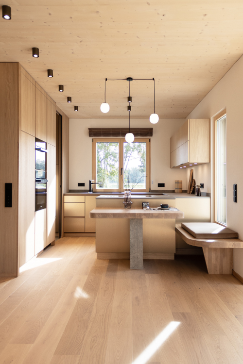 Designerküche im Musterhaus Starnberg